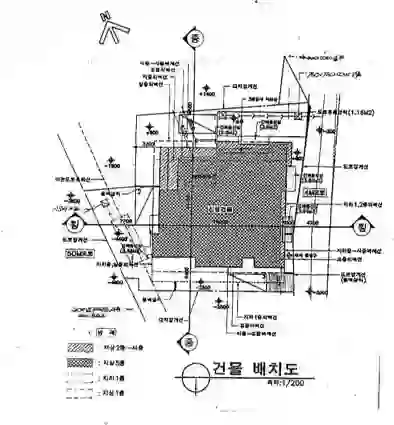 한양빌라 배치도 이미지